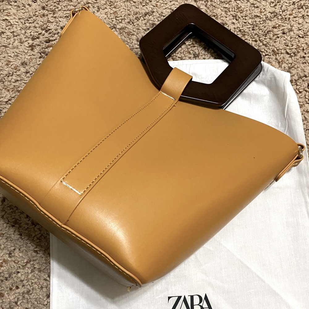 Zara yellow purse